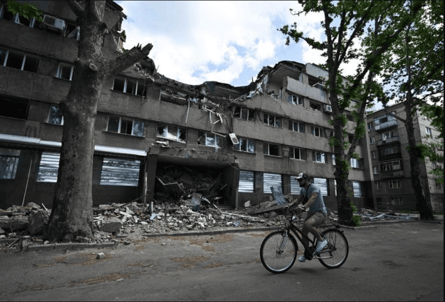 Poblaciones ucranianas fueron bombardeadas por Rusia