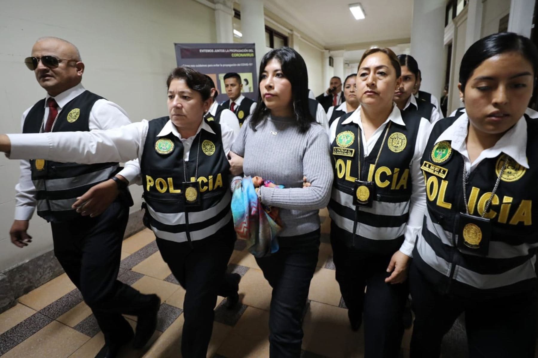 Ratifican prisión preventiva contra Betssy Chávez