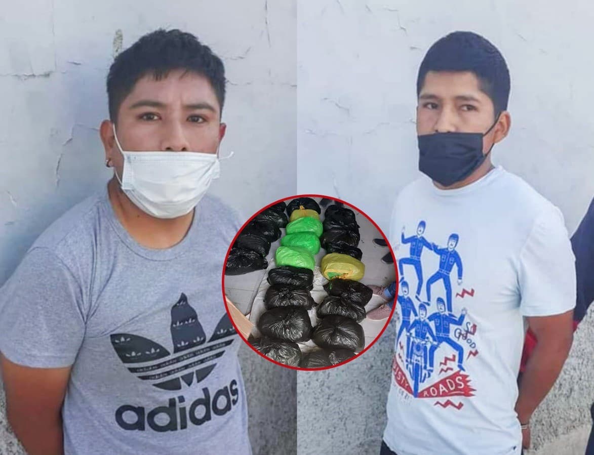 Arequipa: Policía requisa más de 60 kg. de marihuana