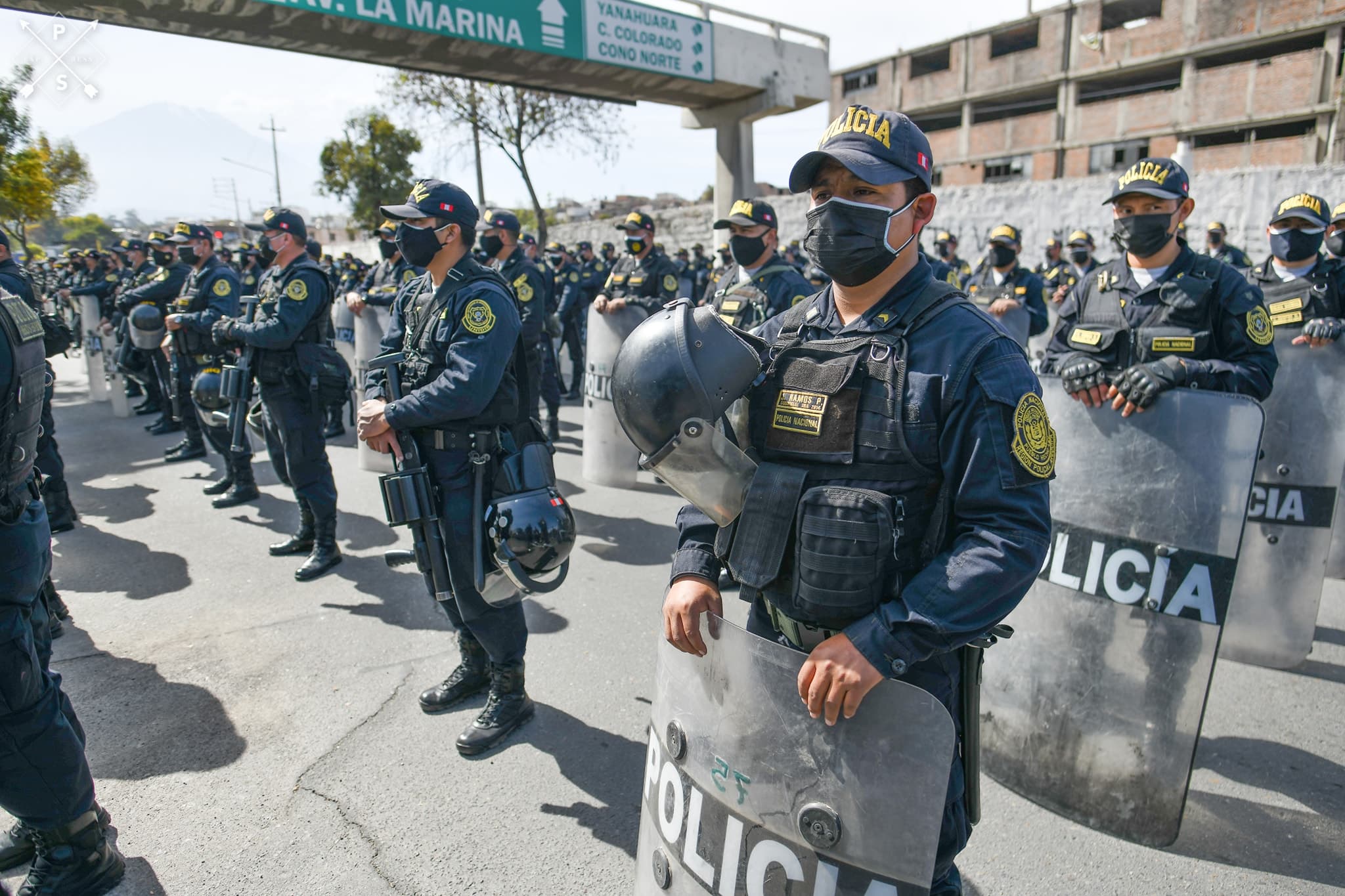 Arequipa: general Víctor Zanabria asegura orden durante el debate
