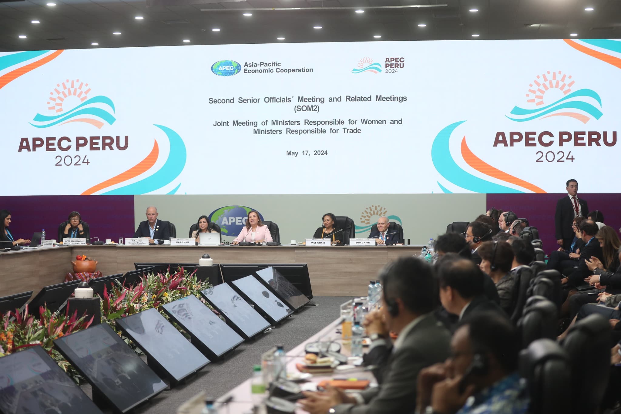 Dina Boluarte llegó a Arequipa para clausurar evento en APEC
