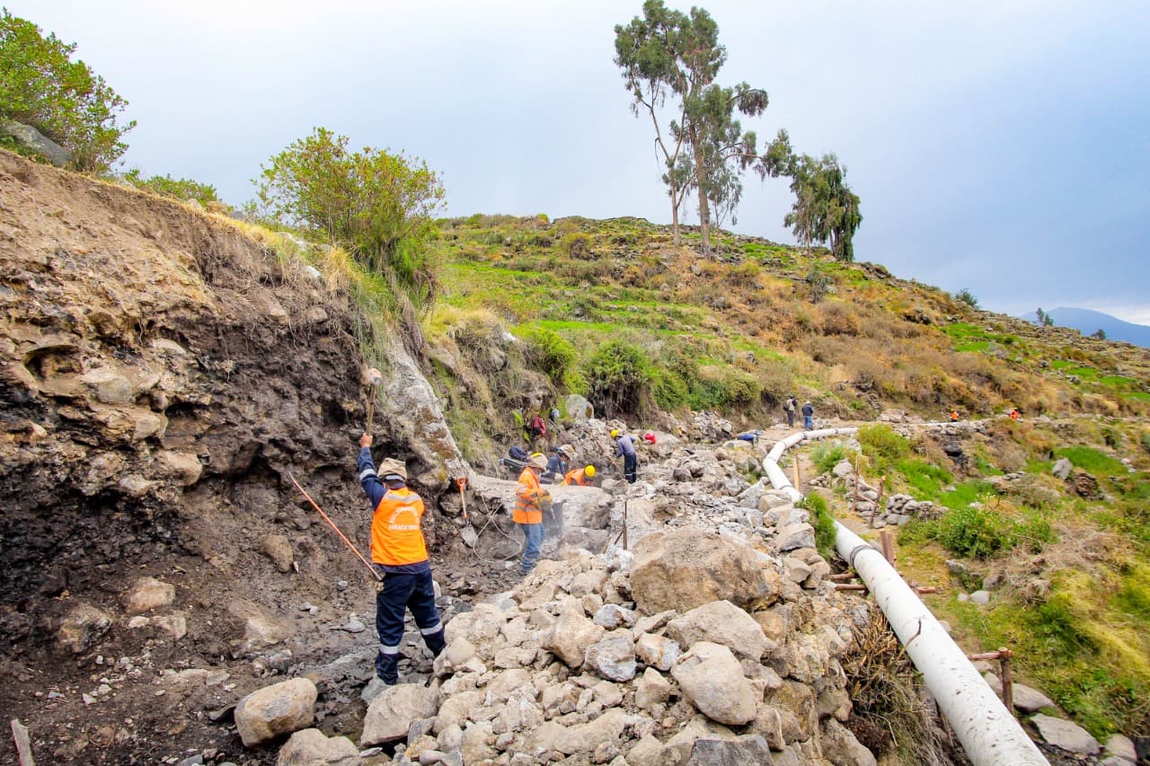 Arequipa: Los agricultores de Viraco contaran con nuevo canal de riego