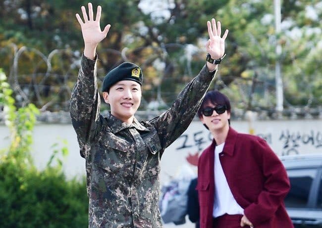 J-Hope de BTS terminó el servicio militar en Corea del Sur