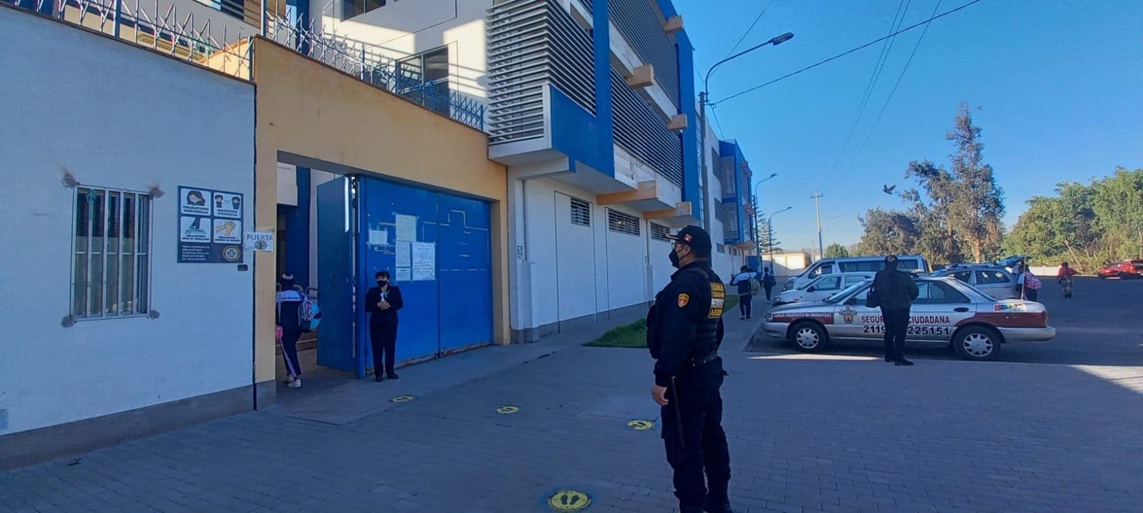 Colegio Juana Cervantes pide fortalecer seguridad
