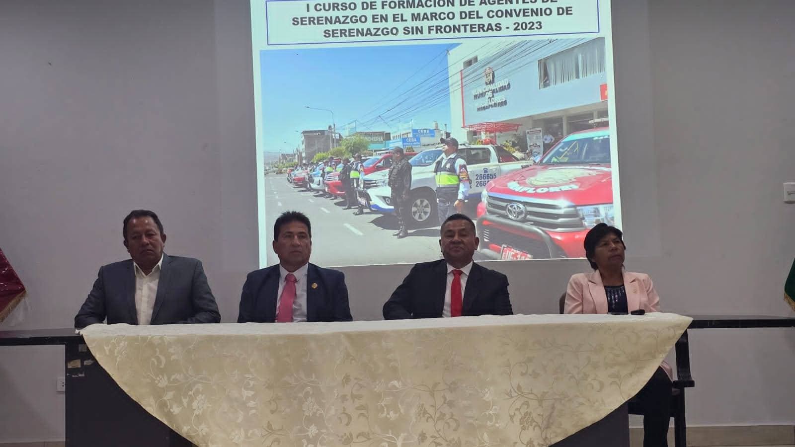 Serenos de 4 comunas inician intervenciones interdistritales
