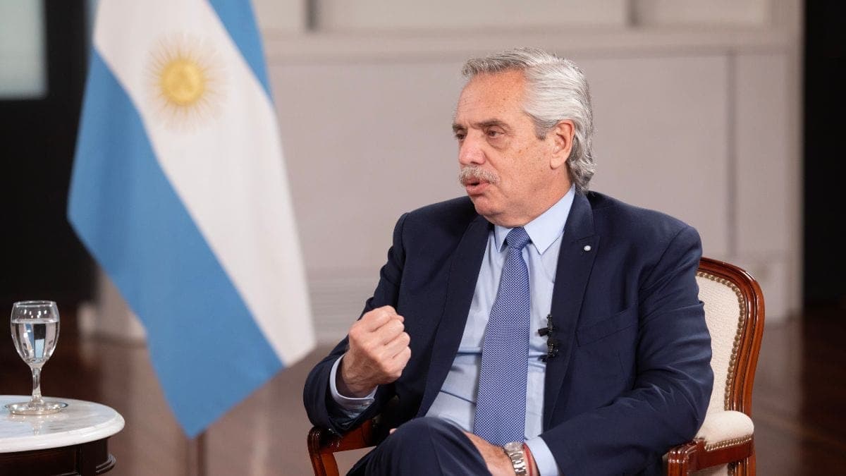 Justicia argentina congeló los bienes de Alberto Fernández