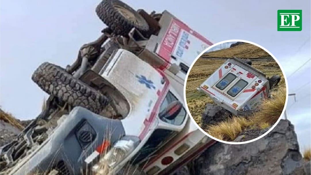 En Año Nuevo: Bebé logró nacer pese a despistarse ambulancia en Cusco