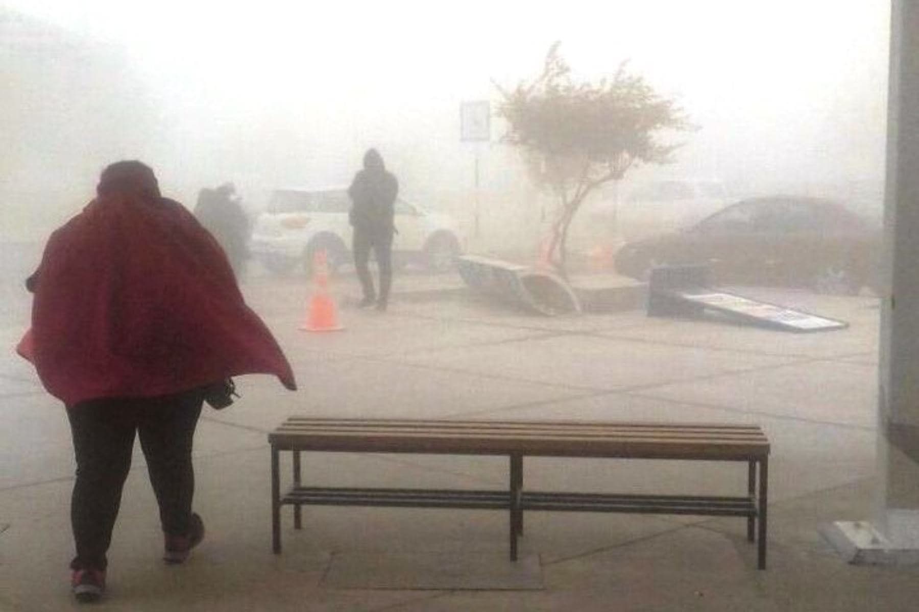 Costa de Arequipa con fuertes vientos cercanos a los 30 km/