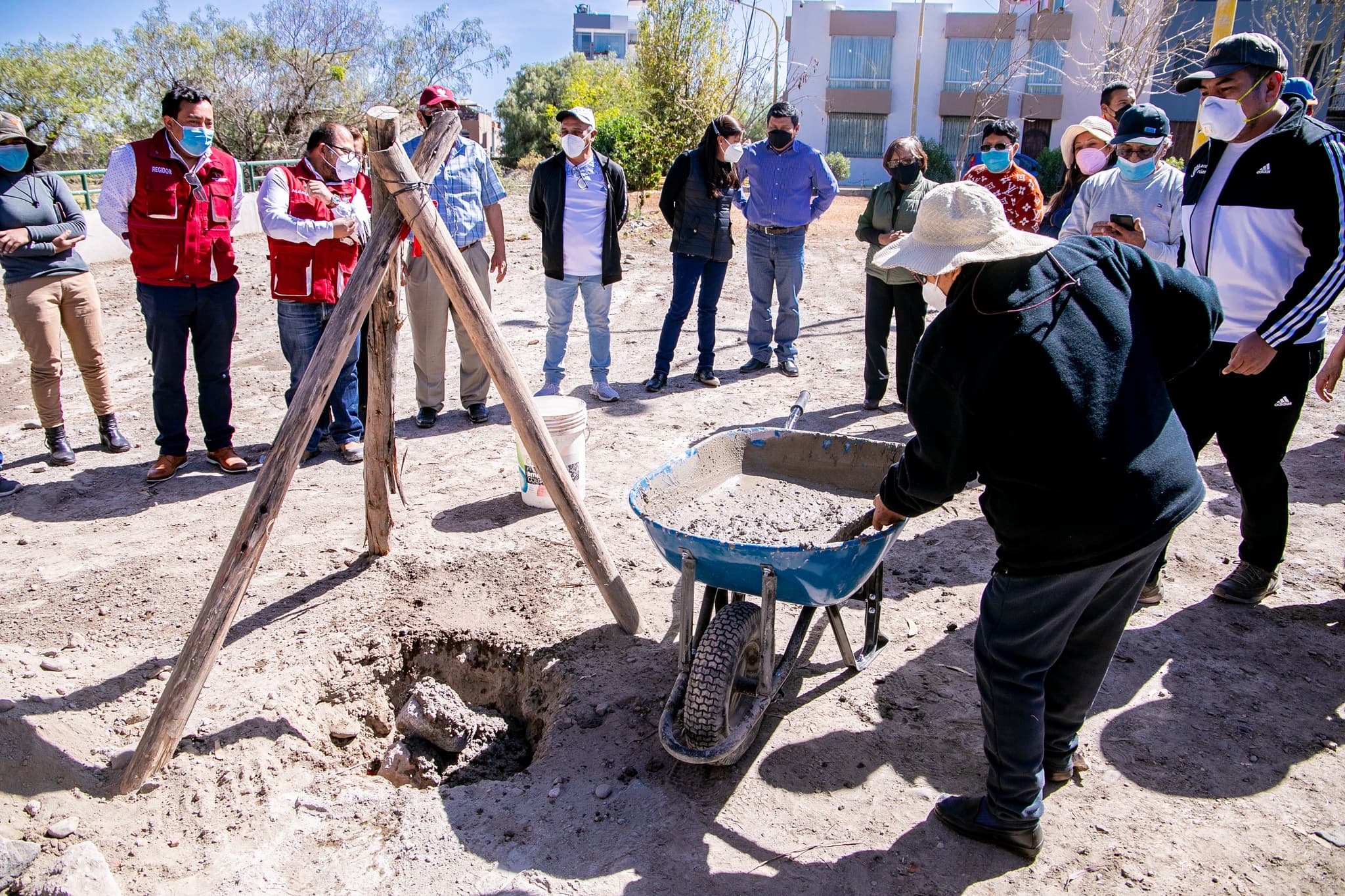Inician construcción de parque recreacional en Cercado