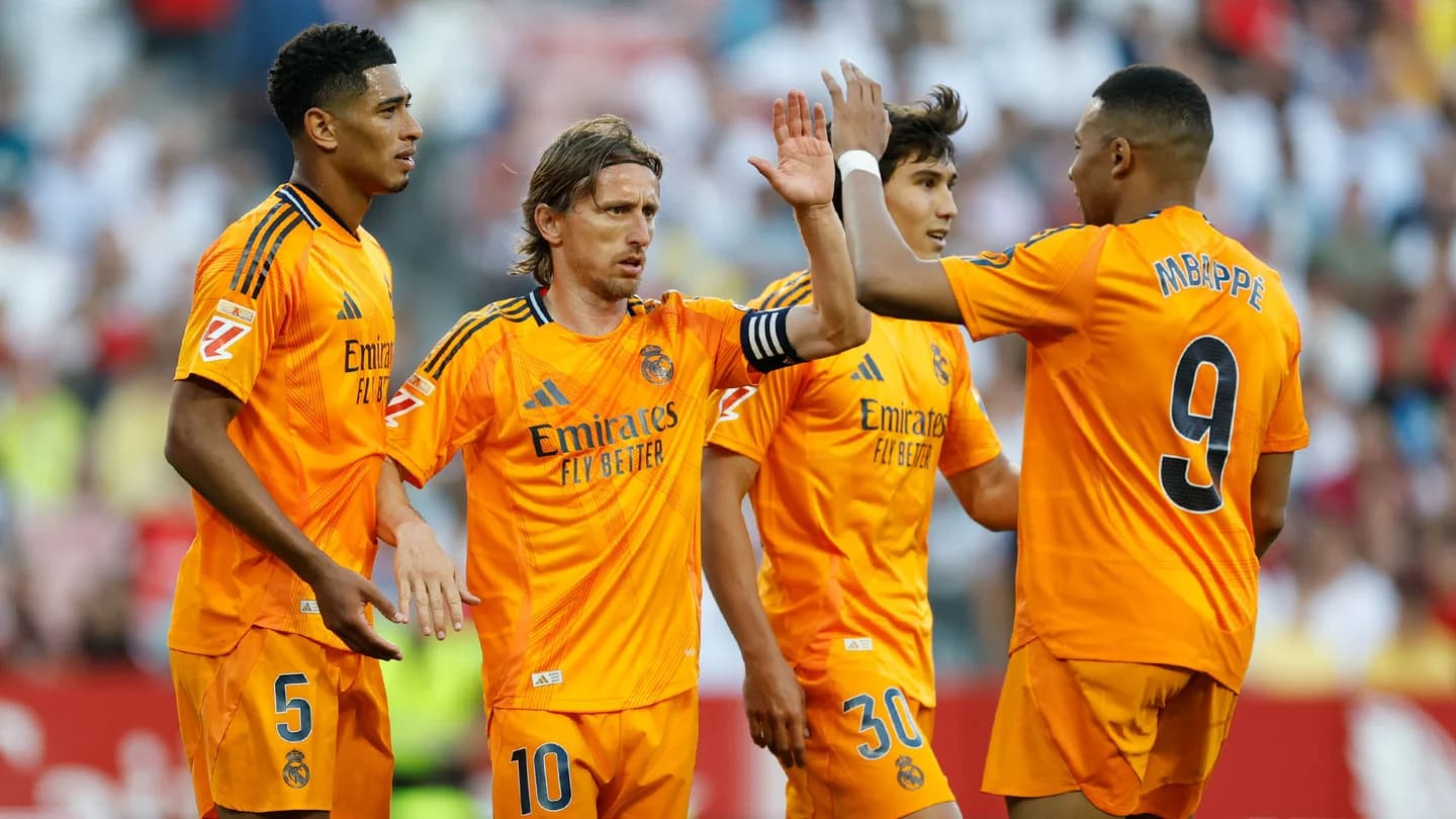 Real Madrid venció al Sevilla en la recta final de LaLiga