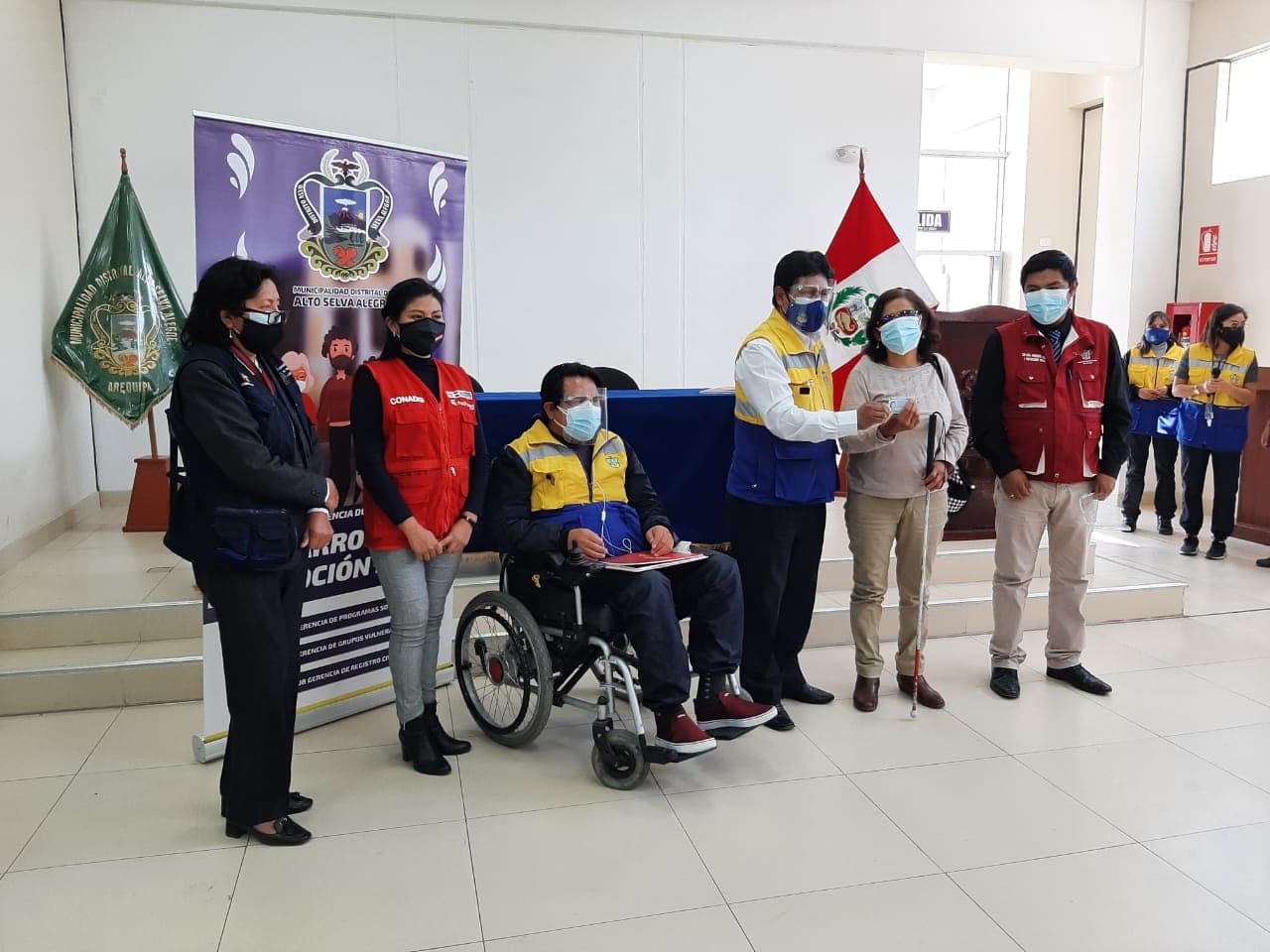 Arequipa: Certifican a personas con discapacidad