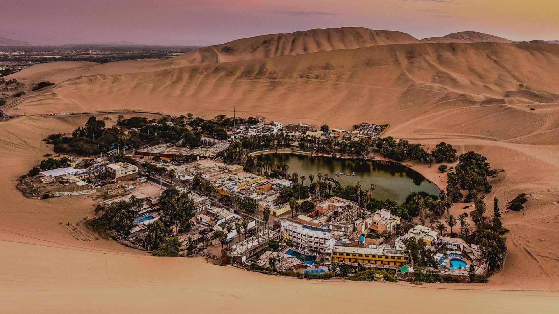 Advierten descenso de nivel de agua en la laguna de Huacachina