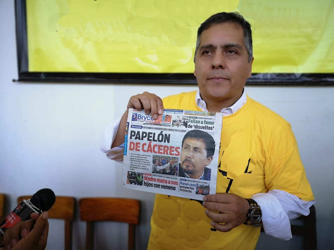 Exalcalde iniciará el miércoles proceso de revocatoria de gobernador