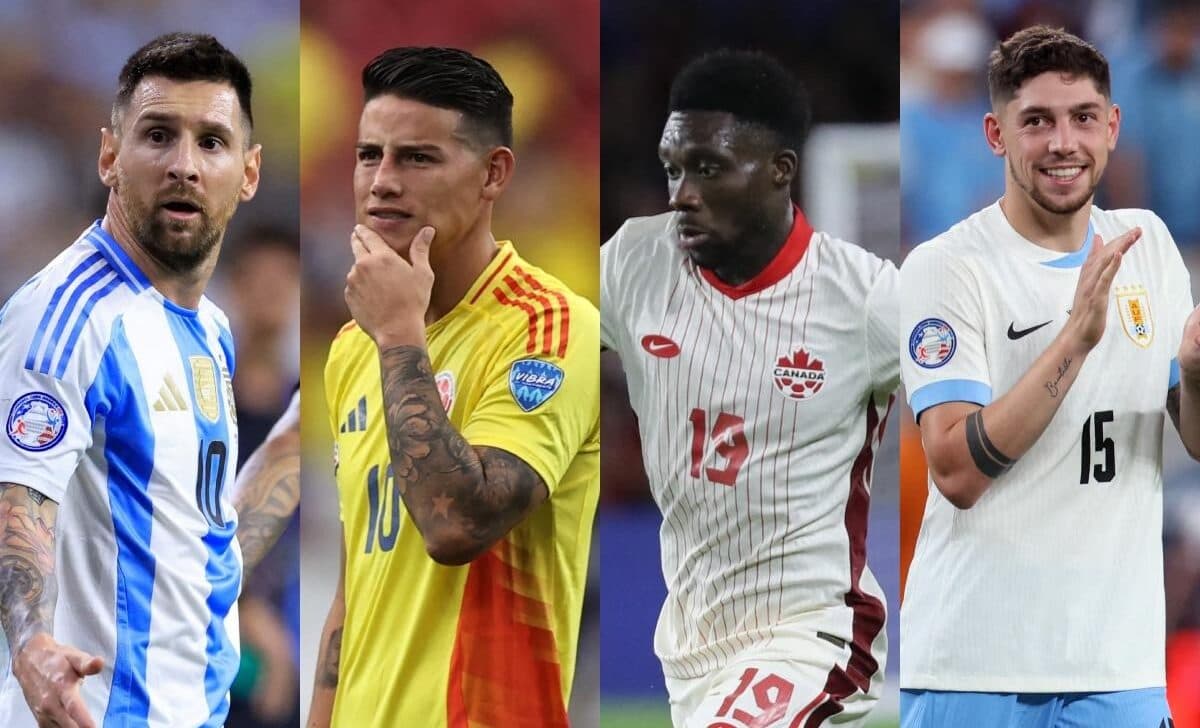Las llaves de las semifinales de la Copa América 2024