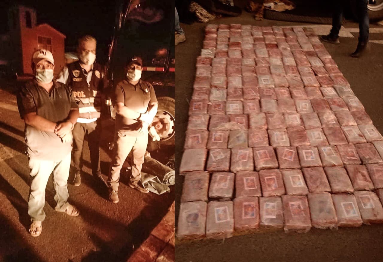 Policía incauta 154 kg. de marihuana en Camaná