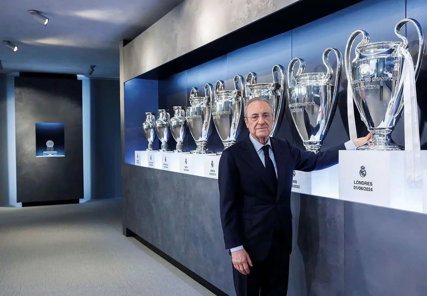 Florentino Pérez fue reelegido presidente de Real Madrid