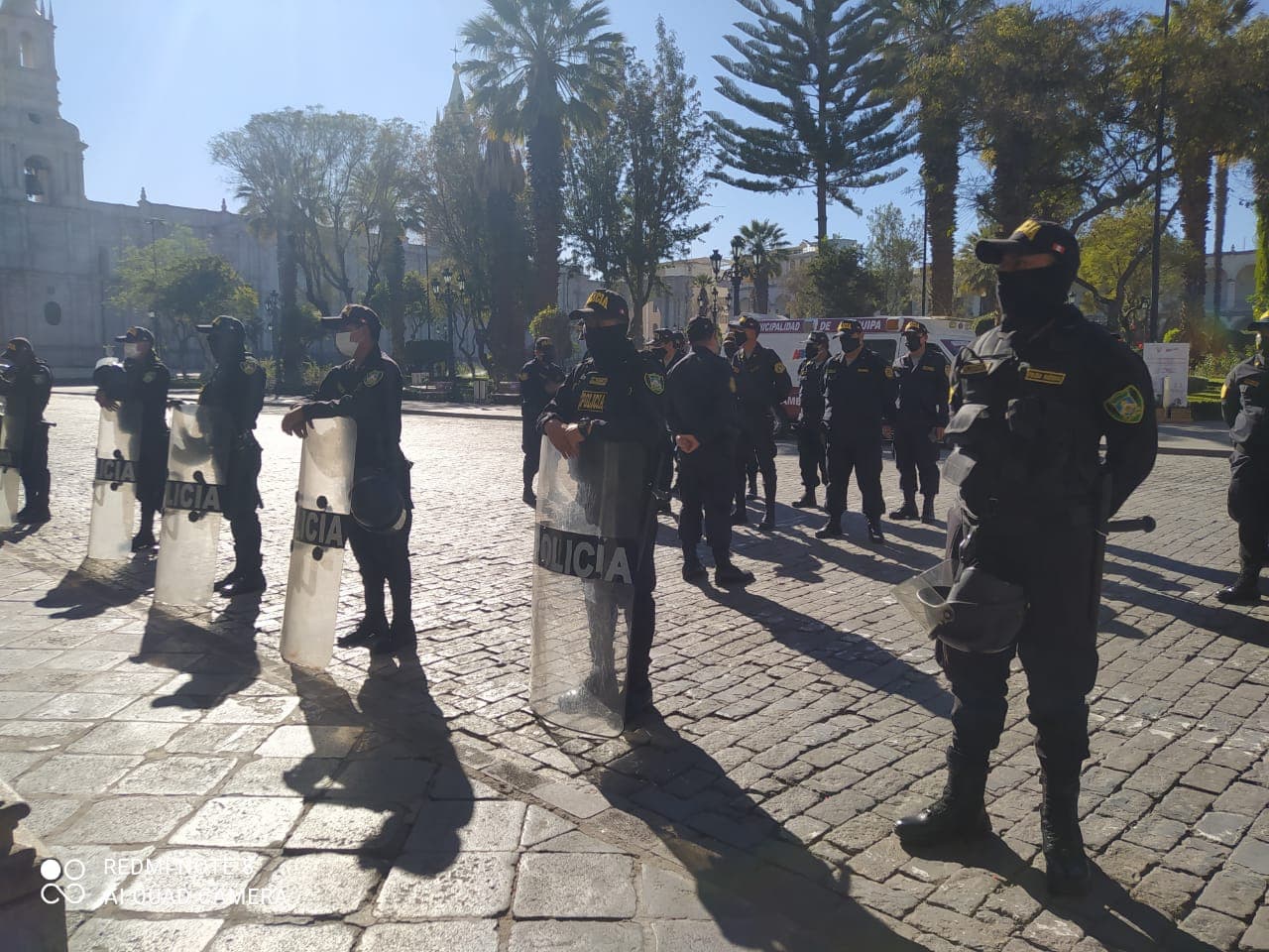 Arequipa: Policía mantendrá cordones policiales durante 10 días
