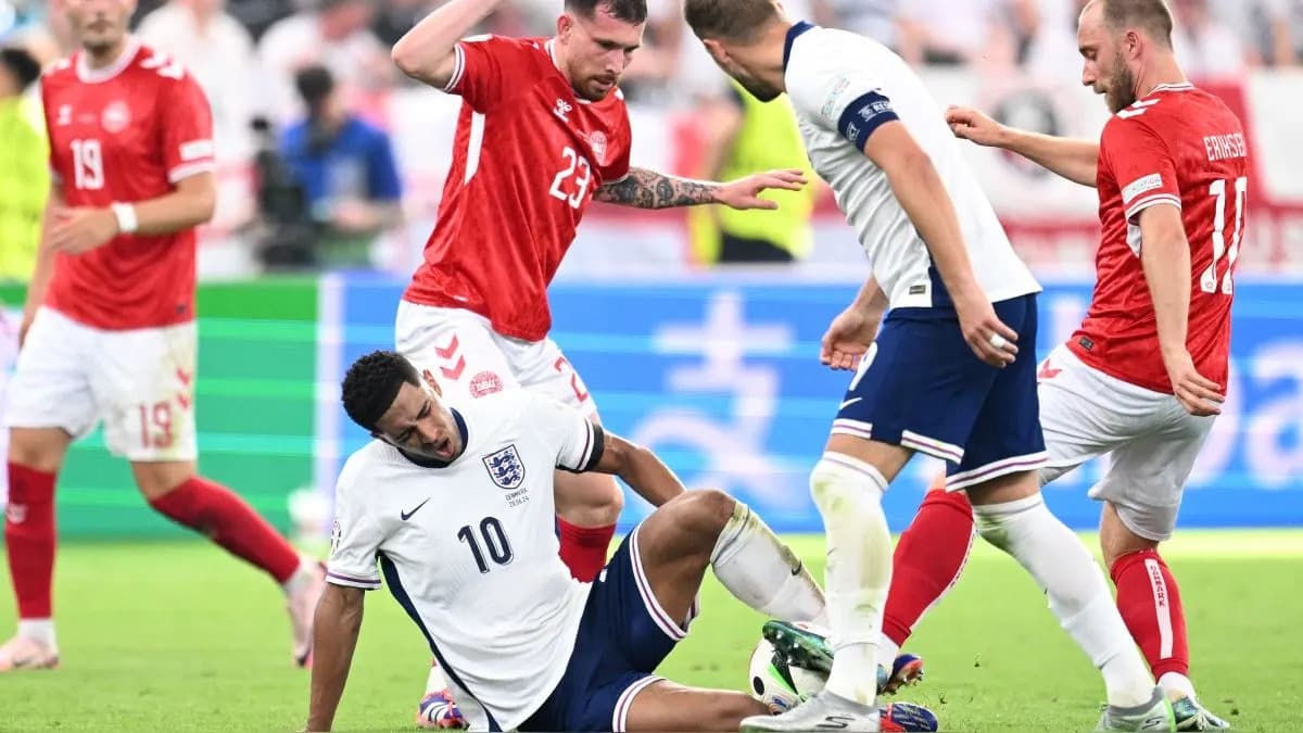Inglaterra sigue sin convencer tras empatar 1-1 con Dinamarca