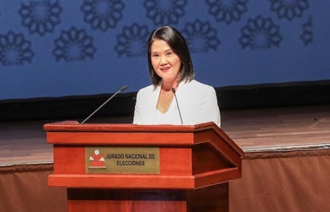 Keiko afirma que recibirá un Estado en situación catastrófica