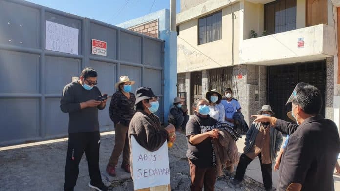 Arequipa: Vecinos se quejan por reservorio de Sedapar