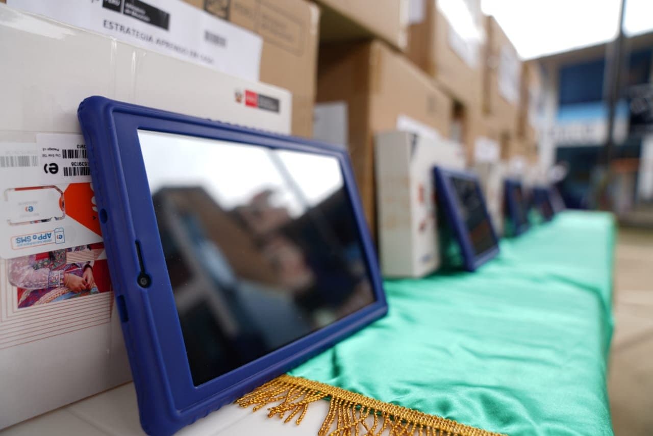 Arequipa: tablets entregadas por el Minedu no tienen internet