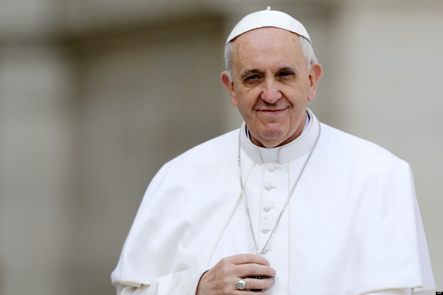 Papa Francisco deseó "paz y unidad" para los peruanos