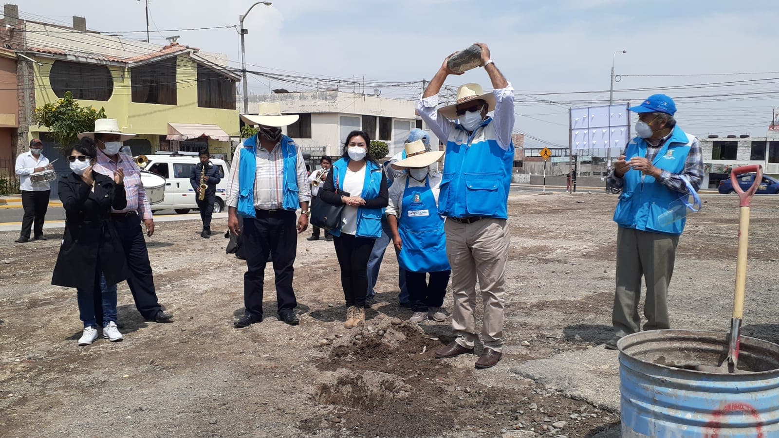 Cayma: inician obras de mejoramiento en puesto de salud