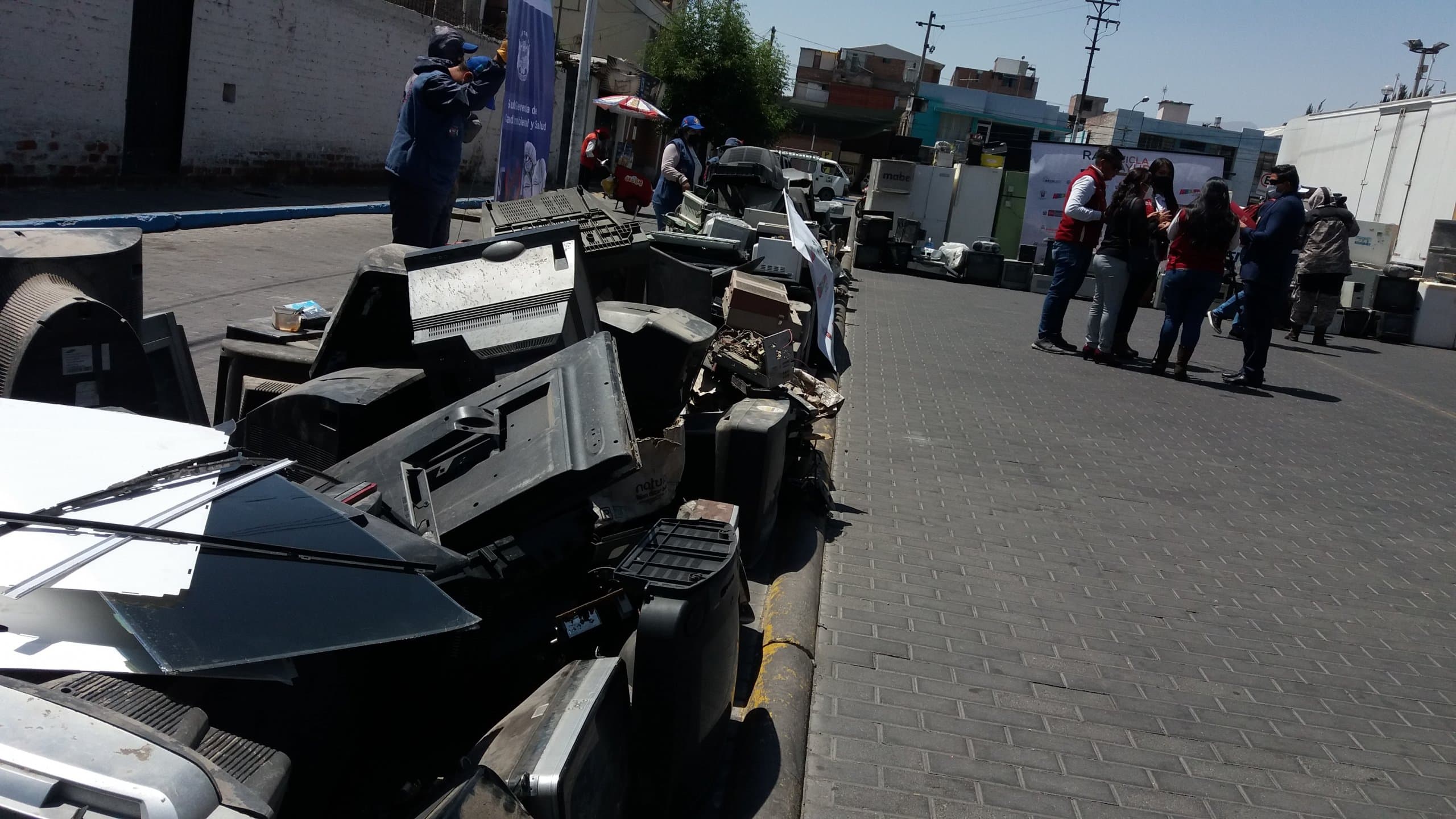 Comuna promueve el reciclaje de electrodomésticos usados