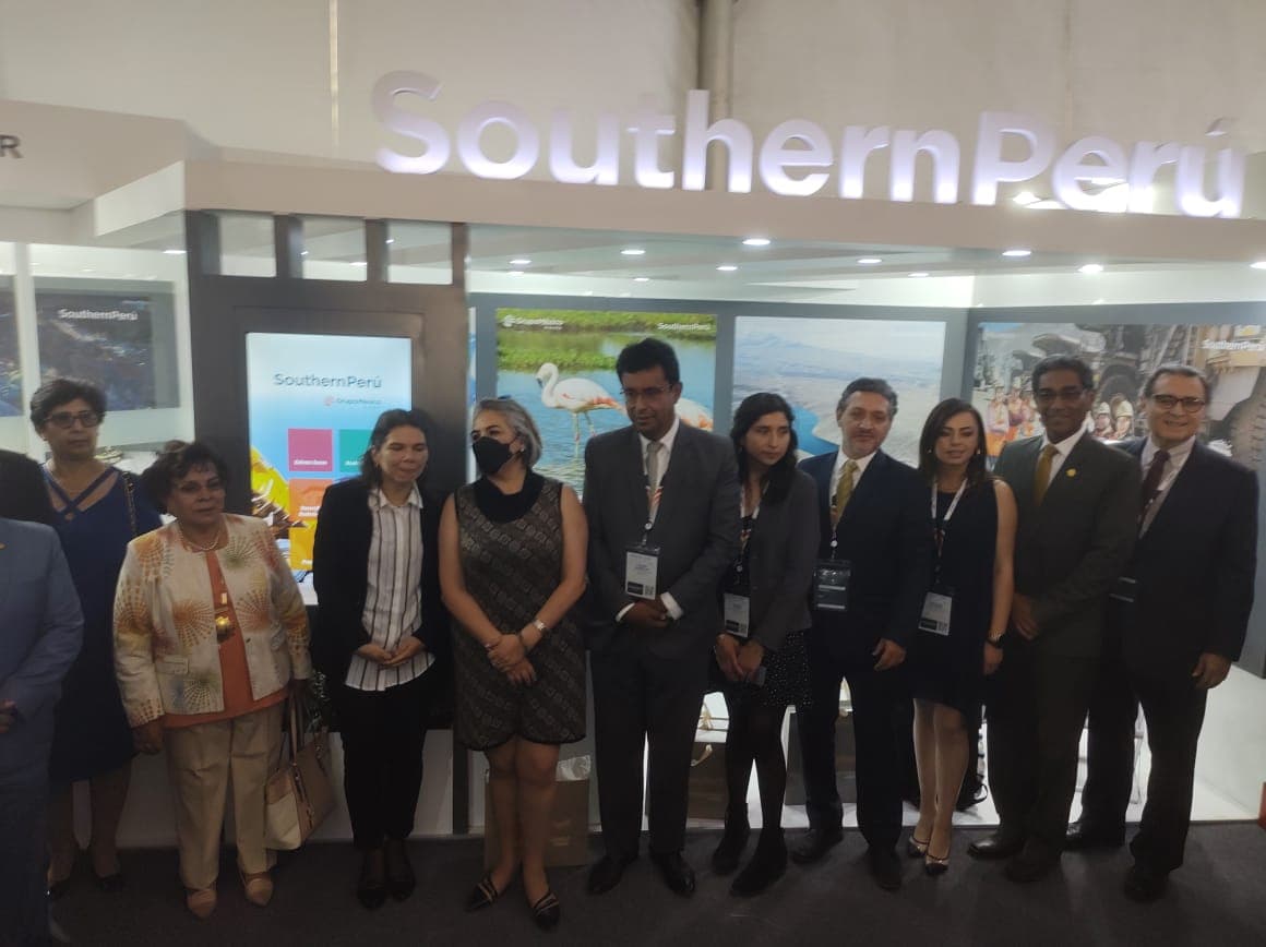 Ejecutivos de Southern Perú alistan charlas en PERUMIN