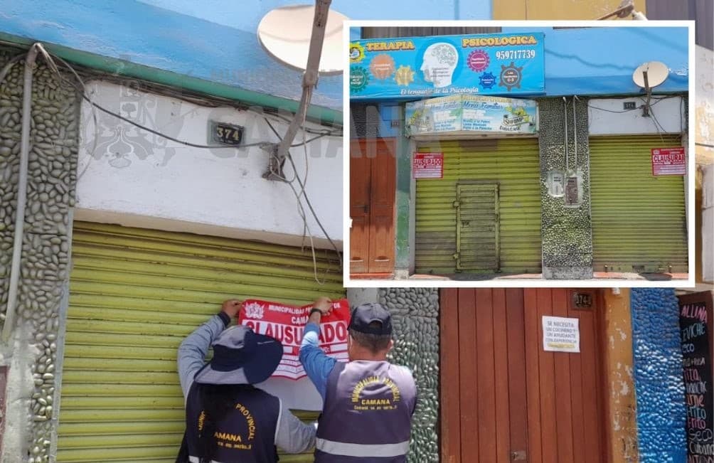 Intervienen 5 restaurantes en Camaná