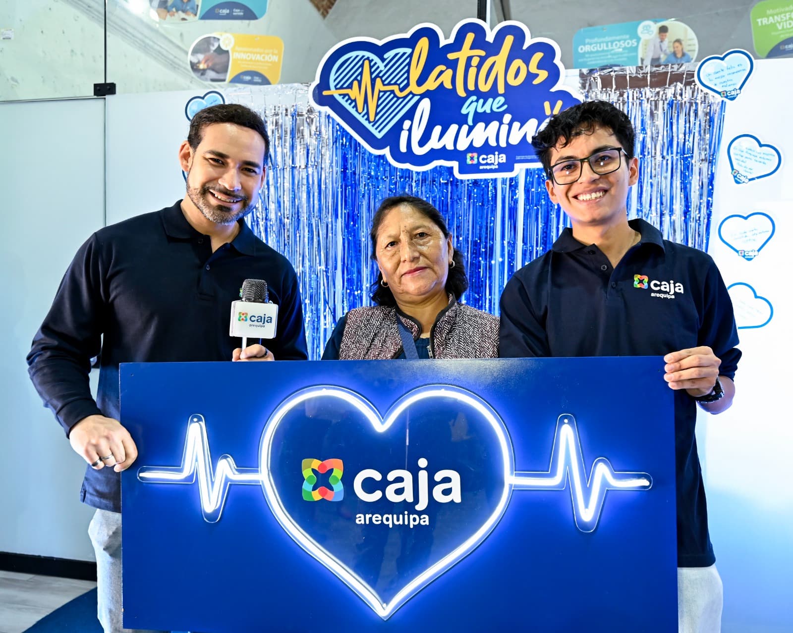 Caja Arequipa celebró a clientes con campaña Latidos que Iluminan