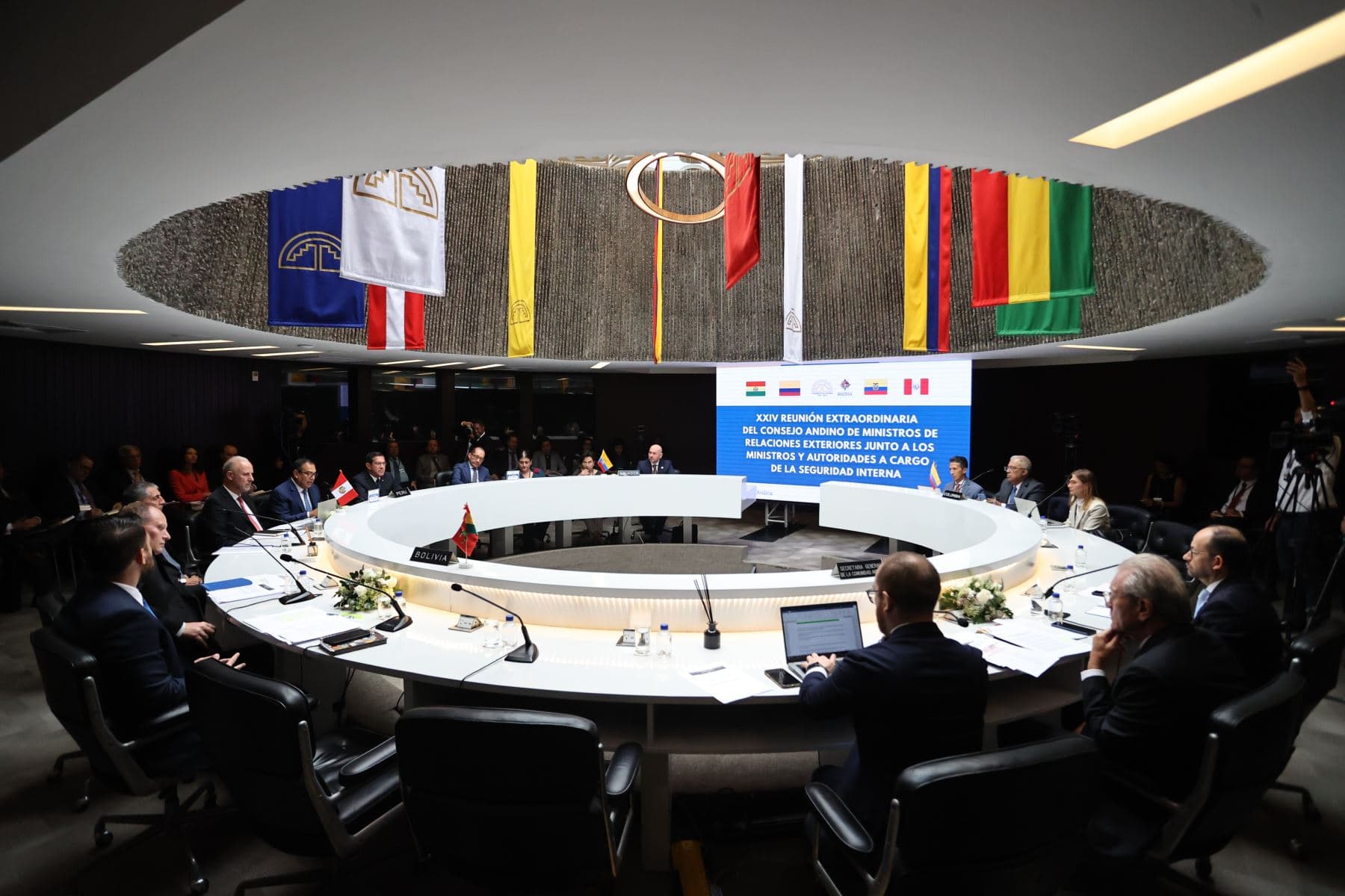 Países de la Comunidad Andina se reunieron contra el crimen