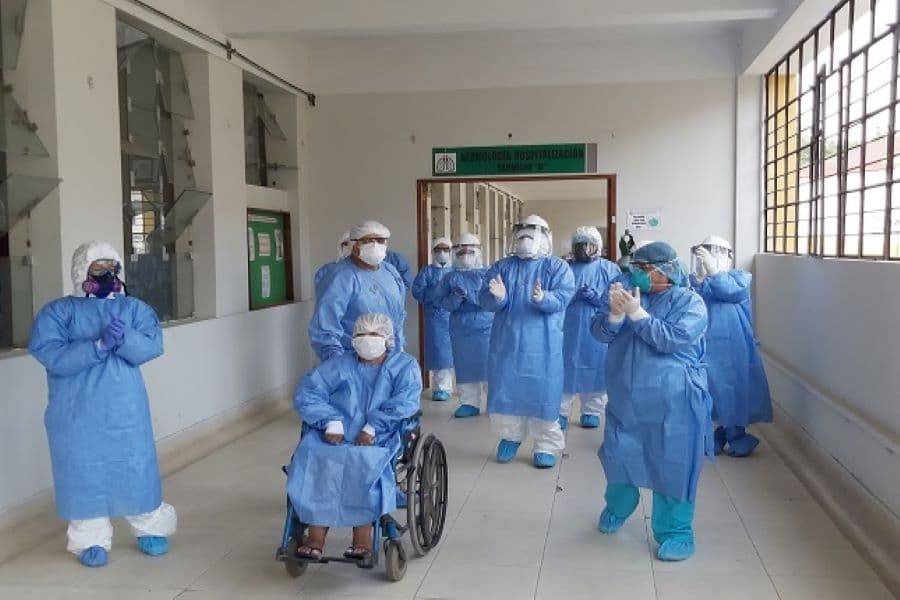El 90 % de personas con COVID-19 están recuperadas