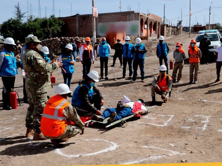 Mariano Melgar implementa plan ante erupción del Misti