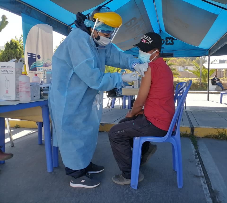 Arequipa: Pacientes oncológicos de IREN Sur ya pueden ser vacunados