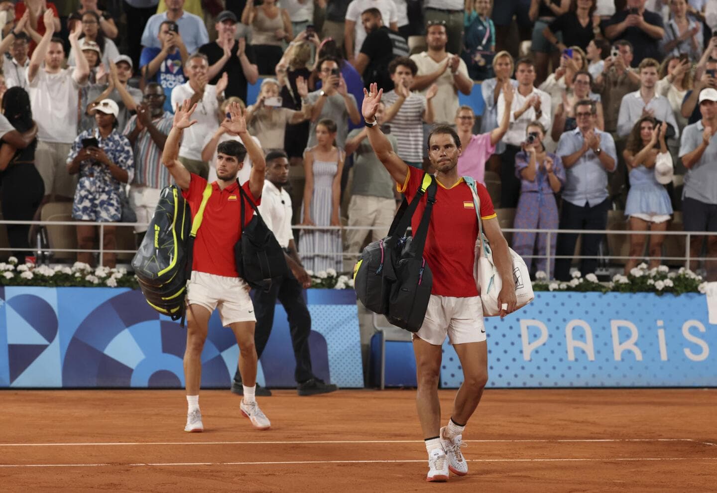 Rafael Nadal pierde en dobles junto a Alcaraz y se despide de París 2024