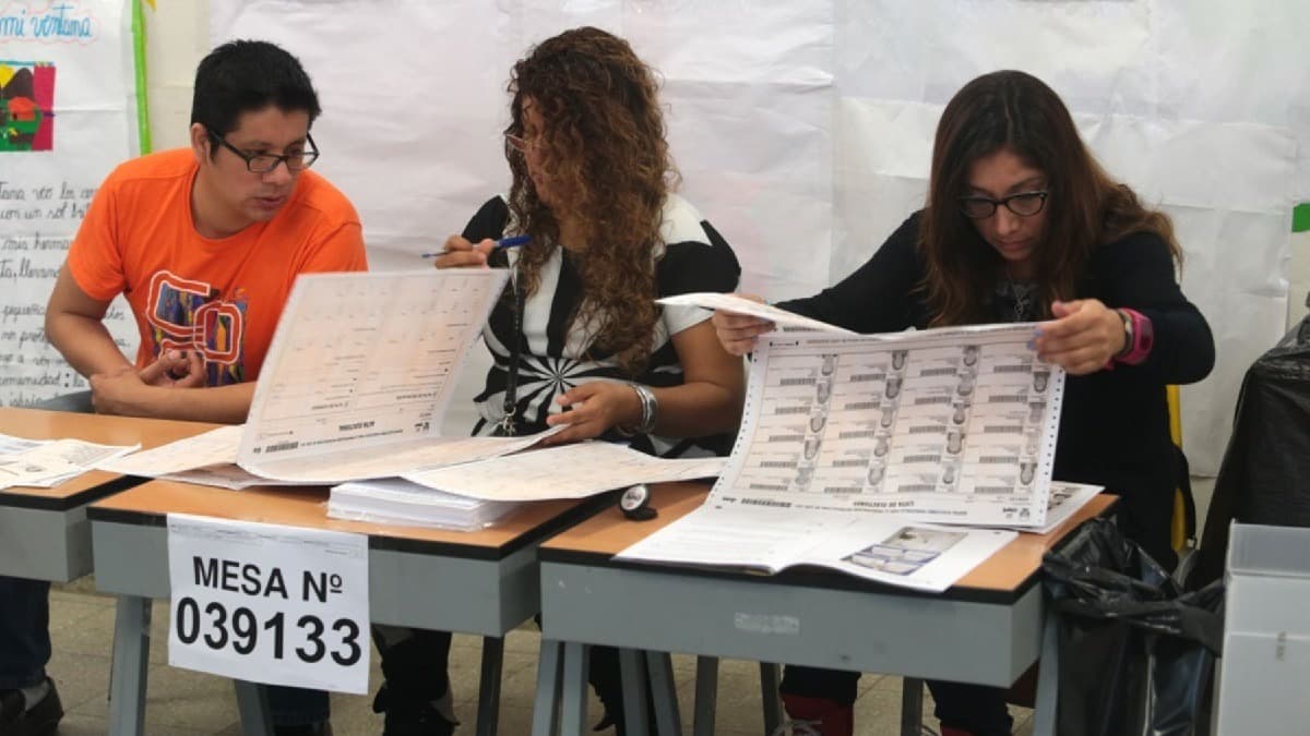 Sorteo público para definir a miembros de mesa será el 22