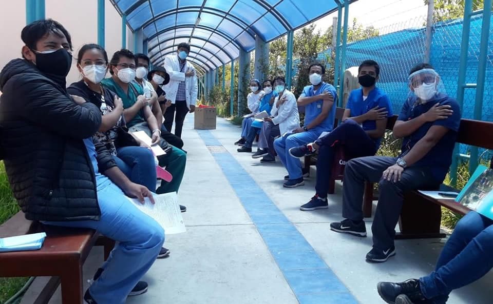 Más de 3000 servidores de salud inmunizados