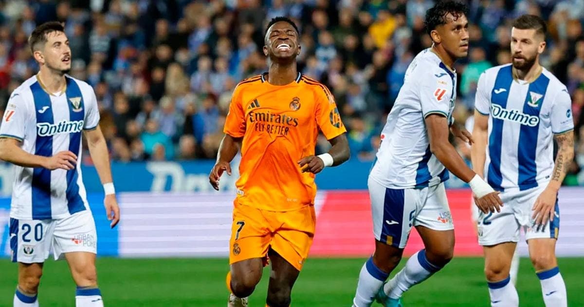 Vinícius Junior estará tres semanas fuera de las canchas