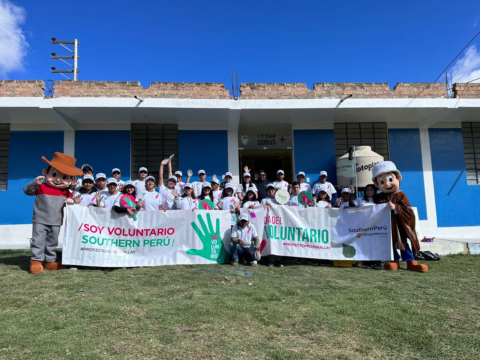 Más de mil peruanos participaron en el “Día del Voluntario”