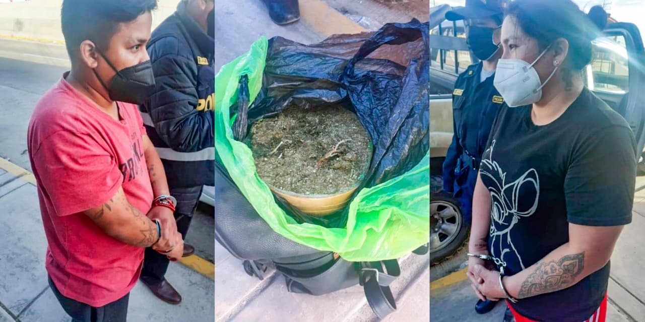 Arequipa: detienen a banda que entregaba droga por delivery