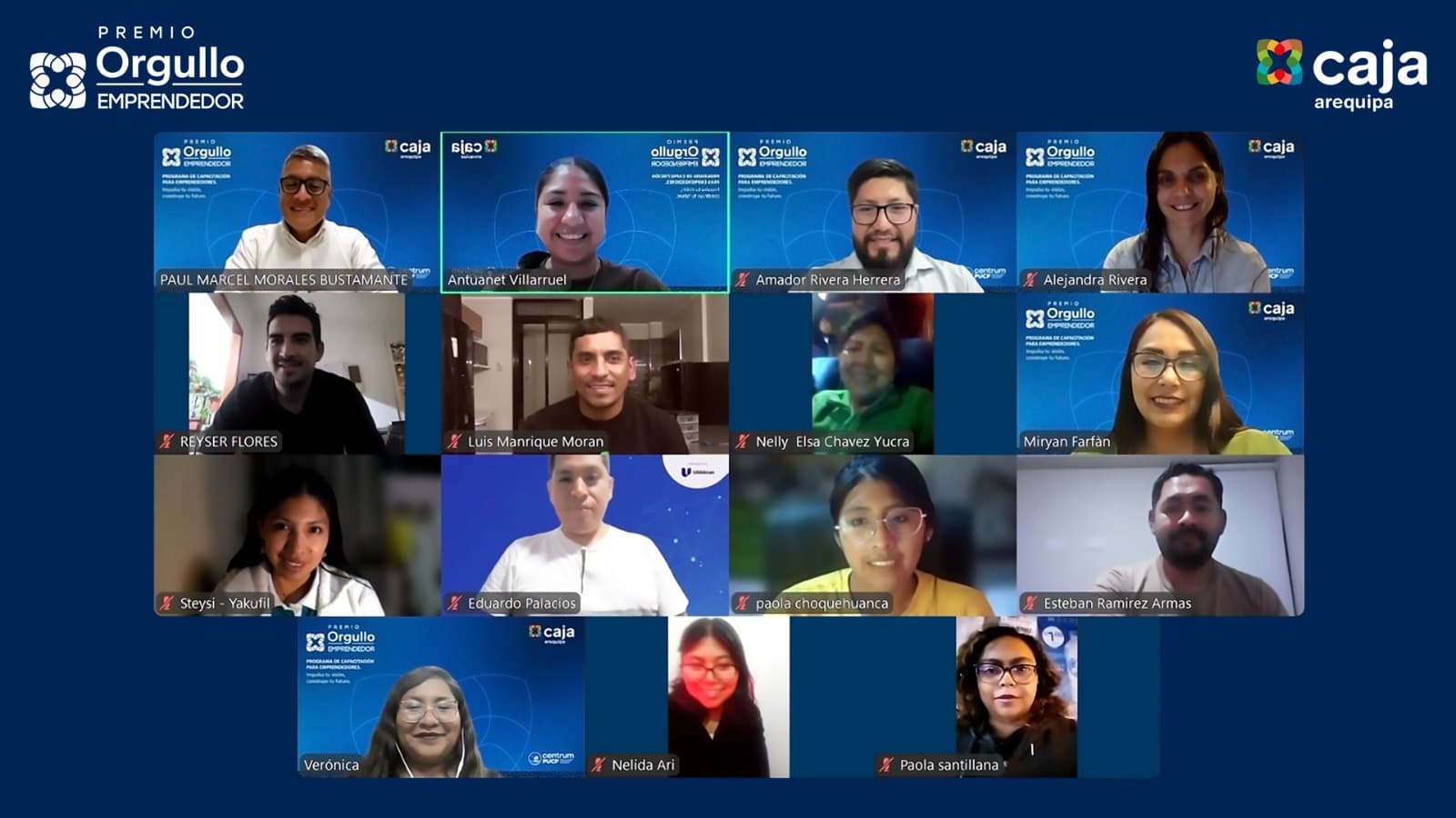 Ganadores "Orgullo Emprendedor" inician formación gracias a becas