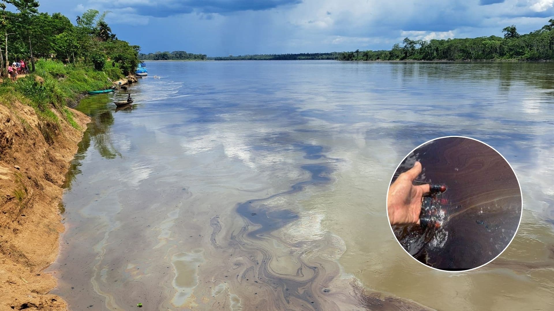 Reportan derrame de petróleo en el río Pastaza, en Loreto