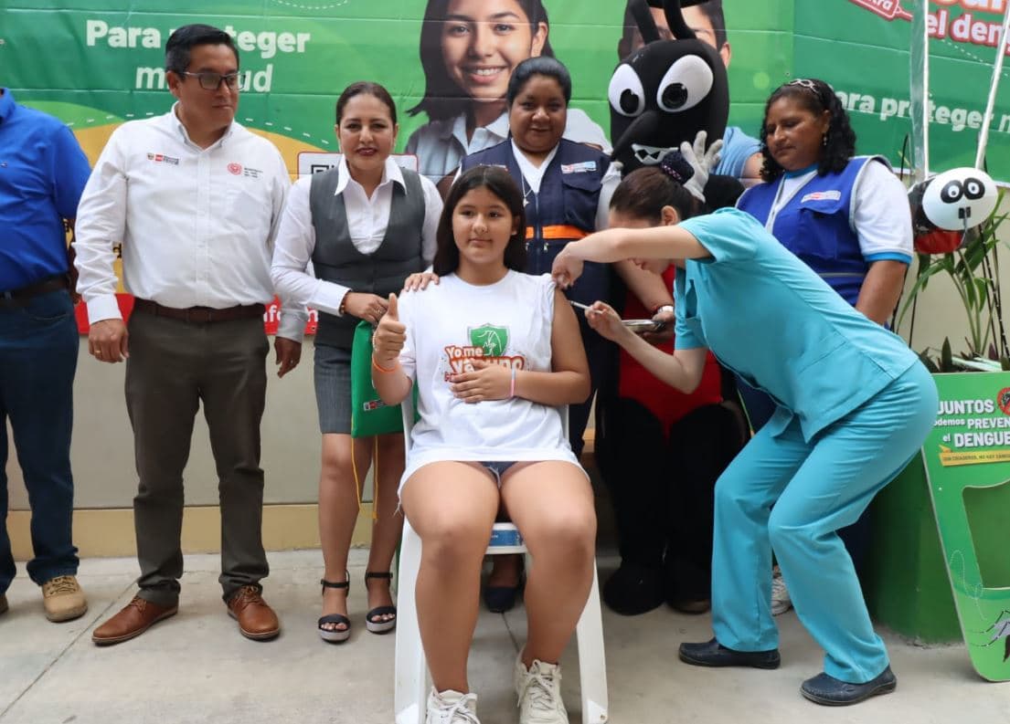 Amplían vacunación contra el dengue hasta los 20 años en Perú