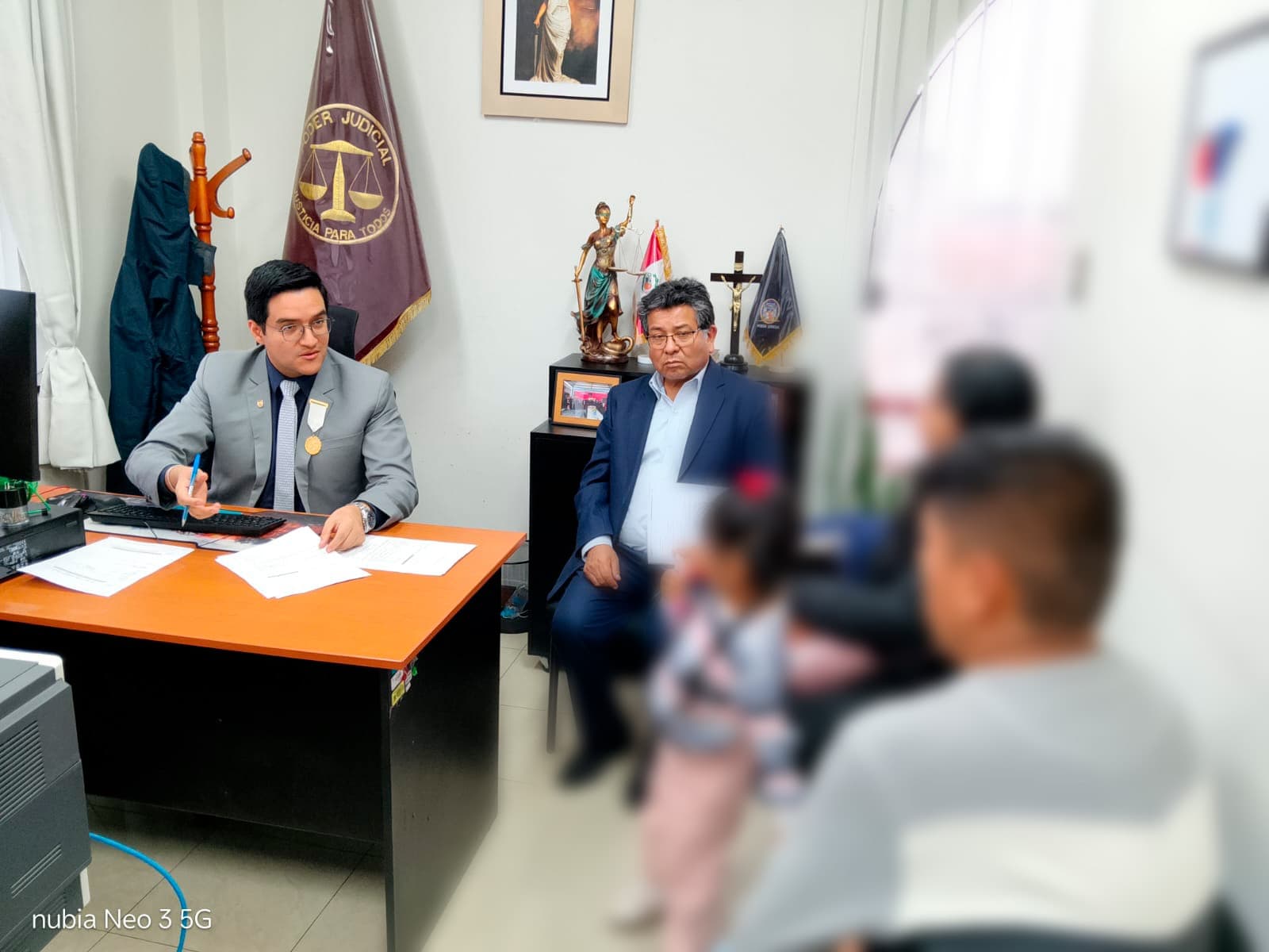 Juez resuelve caso de alimentos en una sola audiencia en Arequipa