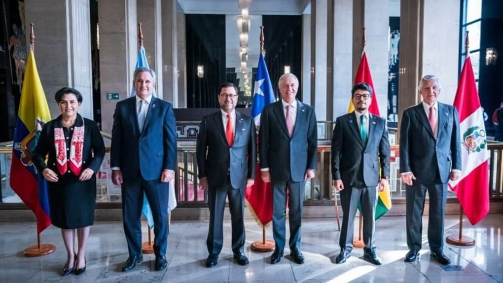 Cinco países acuerdan ofensiva regional contra crimen organizado