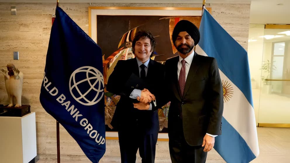 Banco Mundial aprueba préstamo de US$ 230 millones a Argentina