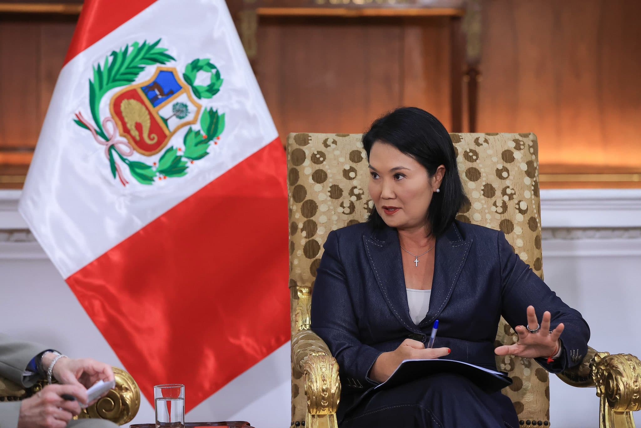 Keiko cuestiona al Congreso por demorar pedido de facultades