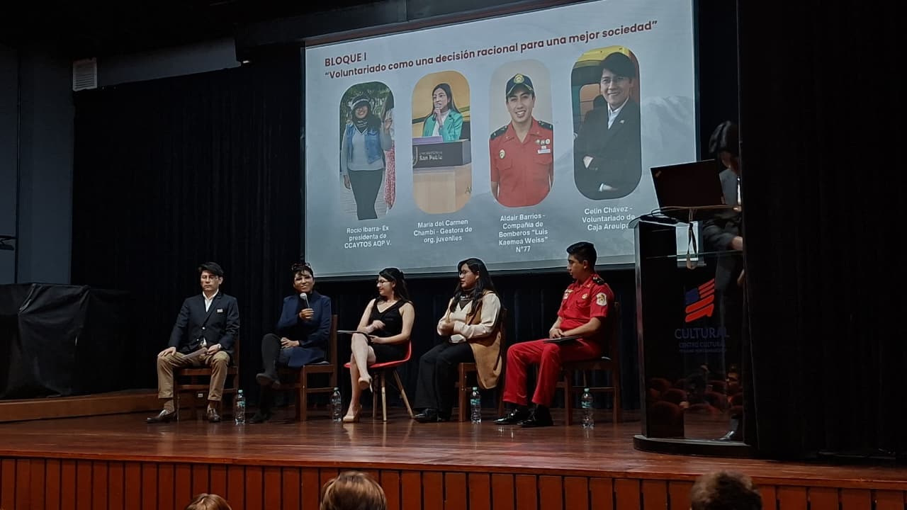 Más de 100 jóvenes impulsan solidaridad en Arequipa