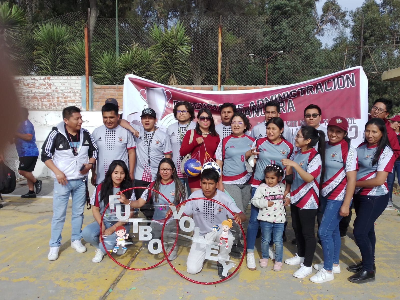 Trabajadores de la MPA en competencia deportiva